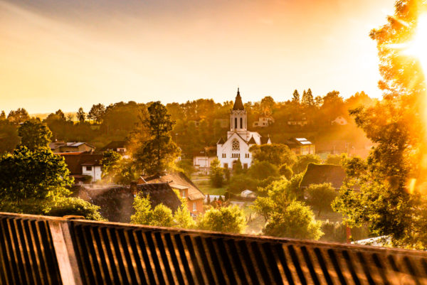 First Light on the Night Train to Prague