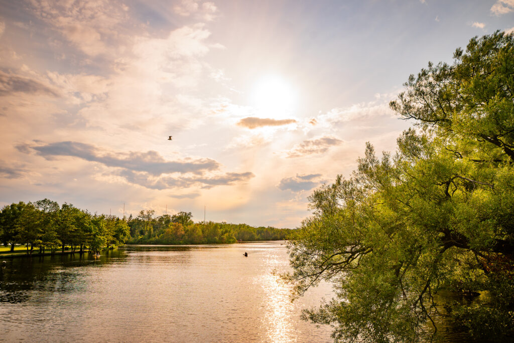 Evenings Views on the Toronto Islands