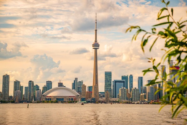 Views of Toronto from Centre Island