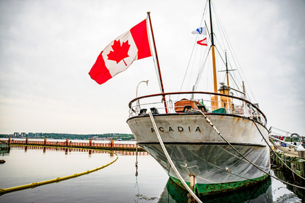 Acadia in the Harbour in Halifax, NS