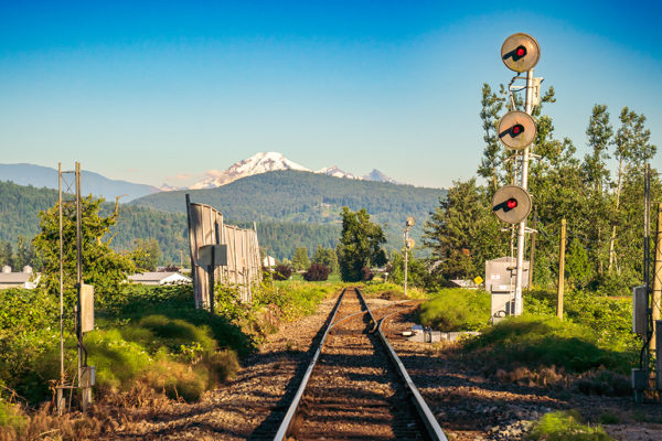 The Mountain Track in Abbotsford, BC
