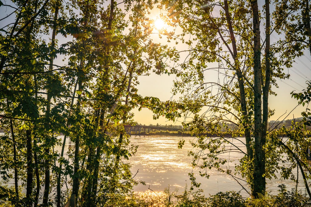 Afternoon Sunsets in Abbotsford, BC