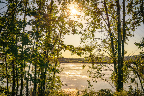 Afternoon Sunsets in Abbotsford, BC