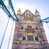 The Face of Tower Bridge in London