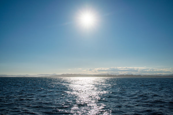 Our Sunny Day on the Ocean in Victoria, BC