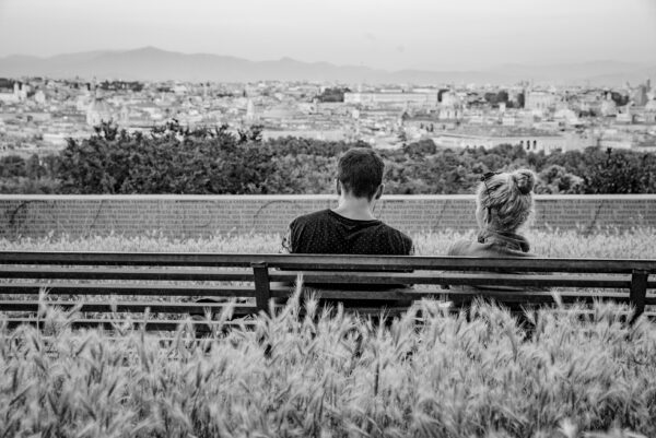 Our Love is a Fallen Empire in Rome (B&W)