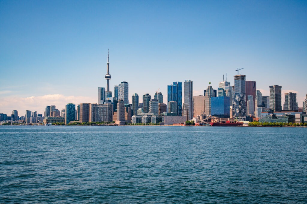Toronto Skyline from Lake Ontario